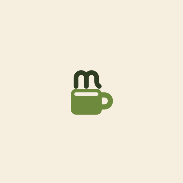 Big Initial Monogram Mug with Name